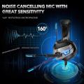 Free Spirit Onikuma K5 Stereo Gaming Headset For Ps4, Xbox One, Pc, Enhanced 7.1 Surround Sound Noise Cancelling Mic Headphones For Nintend Switch Laptop. 