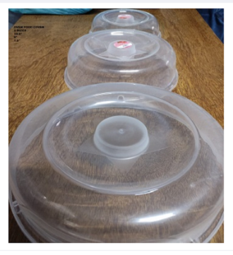 3%20Pieces%203%20Size%20MICROWAVE%20FOOD%20COVER%20/%20Plate%20Cover%20Splatter%20Guard%20Non%20Stick%20Plastic%20Clear%20Dish%20Lid%20-%20Image%204