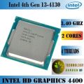 Intel Core i3 (4th Gen 3.4GHz) Desktop Processor. 