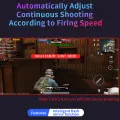 M2S Game Converter Adapter Game Controller Adapter 500Hz Wired/Wireless Modes Keyboard Mouse Converter Intelligent Automatic Recognition Gaming Device Adapter. 