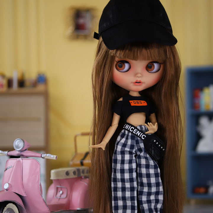 ICY%20DBS%20blyth%20doll%201/6%20BJD%20Joint%20body%20Tan%20skin%20Matte%20Face%2030cm%20on%20sale%20special%20price%20toy%20gift%20Anime%20Girl%20SD%20LaoXzhongX%20-%20Image%205
