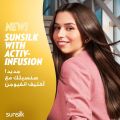 SUNSILK Shampoo, For Soft & Smooth Hair, Soft & Smooth, With Silk Protein, Argan Oil & Vitamin C, 700ml.