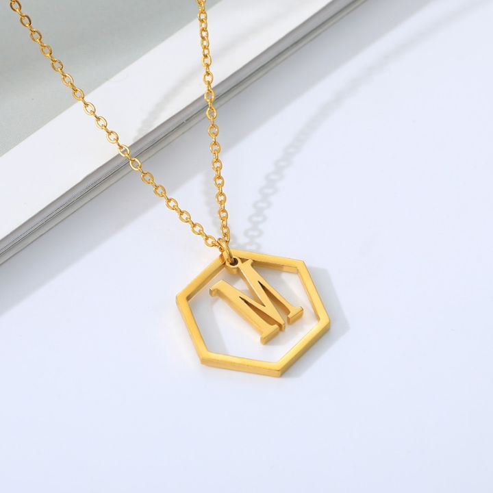 %E3%80%90Alizeker%20Mall%E3%80%91Hollow%20A-Z%20Initial%20Letter%20Necklace%20Women%20Stainless%20Steel%20Color%20Pendants%20Choker%20Necklaces%20Female%20-%20Image%204