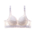 Net Padded Foam Push-Up Bra for Women – Adjustable Straps, Sizes 32-40, Black. 