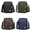 Men Nylon Shoulder Bag Messenger Bag Casual Waterproof Nylon Zipper Pocket Handbag Fashion Tote Travel Male Crossbody Bags.