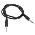 23" Long 2.5mm Male to 3.5mm Male Audio Adapter Cable. 