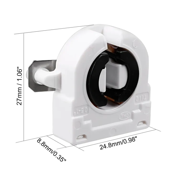 2-10Pcs%20G5-F288%20T5%20T8%20Fluorescent%20Light%20Holder%20G5%20G13%20Base%20Non-Shunted%20Tombstone%20Lamp%20Socket%20AC%20500V%202A%20for%20LED%20Fluorescent%20Tube%20-%20Image%202