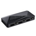 TEUCER LP-6P ARGB Controller 3Pin and 4Pin Multi Way Splitter 1 to 6 Case Fan Extension Cable Adapter PC Cooling Fan HUB.