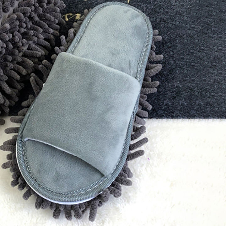 Solid%20Color%20Multi-Functional%20Anti-Slip,%20Water-Absorbent%20And%20Convenient%20Sweeping%20And%20Mopping%20Slippers%20-%20Image%204