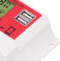 Efficient 10A Solar Charge Controller 120W - Equipped with LCD Display and MCU Control - Suitable for 12V 10A Solar Systems. 