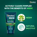 Himalaya Men Acne Clear Neem Face Wash - 100ml. 