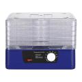 Migeet 5 Trays Food Dehydrator Automatic Power Off Food Dehydrator Adjustable Intelligent Food Dehydrator for Jerky Meat Herbs Fruit Dryer Machine with Digital Timer and Temperature Control.