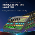 1 PCS K500 Sound Effects Board ABS Microphone Voice Changer Sound Card For Phone/Computer.