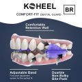 Stops Bruxism Adjustable Teeth Grinding Dental Mouth Guard Eliminate TMJ and Clenching Koheel-BR 2 Count with Braces Box Loser Lione.