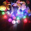 20Pcs Mini Round Ball LED Balloon RGB Lights Valentine's Day Flash Lamps for Lantern Christmas Halloween Wedding. 