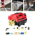 Electric High Pressure Washer 12mpa 2 M Water Inlet Tool Hand Carry 10M Water Washing Machine Power Washer For Cars.