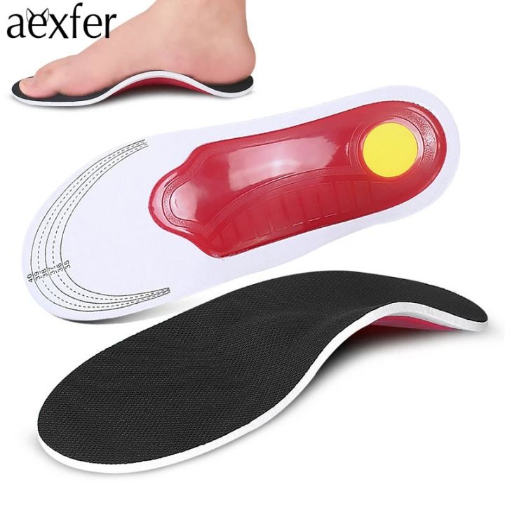 Premium Orthotic High Arch Support Insoles Gel Pad Arch Support Flat Feet For Women / Men orthopedic Foot pain 1PAIR