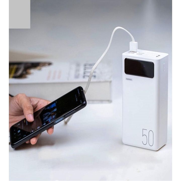 Original Remax RPP-162 Power Bank 50000mAh USB Outputs