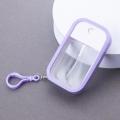38ml Spray Small Sanitizing Spray Scented Vegan Hand Sanitizer Spray with Keychain Perfume Alcohol Water Bottle Travel. 