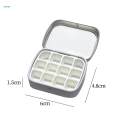 Nail Watercolor Storage Box Solid Pigment Storage Box for Travel Tin Case.