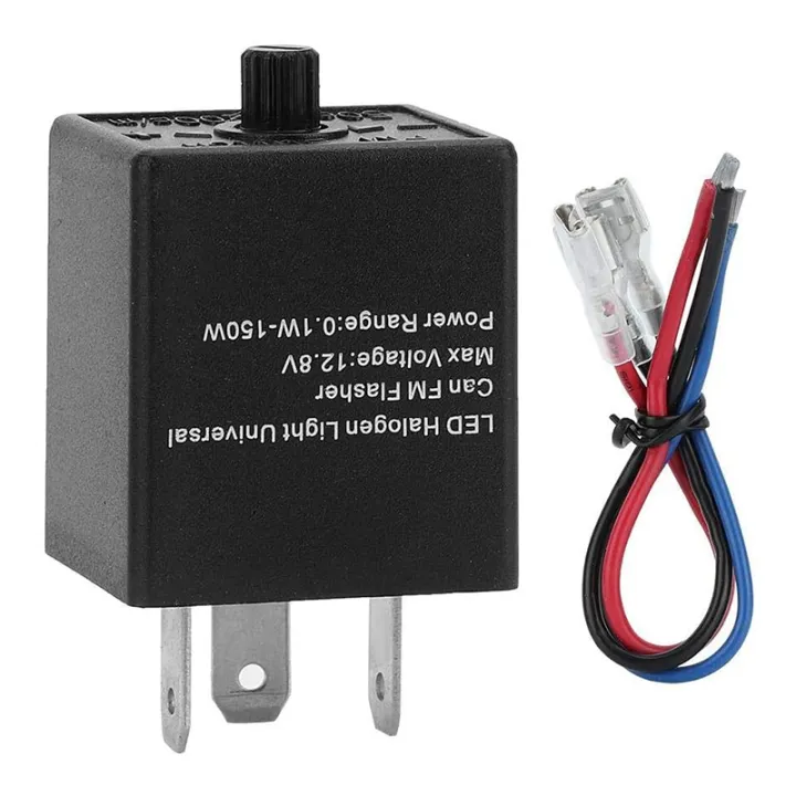 %E3%80%90Lejia%E3%80%91LED%20Flasher%20Relay,%2012V%203-PIN%20Adjustable%20Flasher%20Relay%20Turn%20Light%20Blinker%20Automotive%20Motorcycle%20-%20Image%202