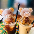 Silicone 3D Bear Ice Cube Mold Cute Creative Coffee Milk Tea Ice Cube Mold MJD. 