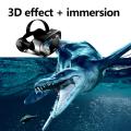 VRG Pro 3D VR Glasses Virtual Reality Full Screen Visual Wide-Angle VR Glasses Box For 5 to 7 inch Eyeglasses.
