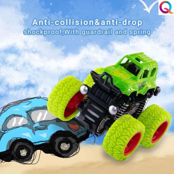4%20Wheel%20Drive%20Friction%20Monster%20Truck%20Car%20With%20360%C2%B0%20Rotation%201pcs%20-%20Image%203