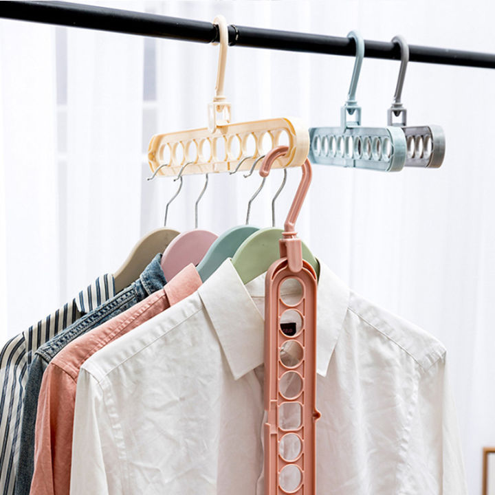 Multi-function%20Folding%20Hanger%209%20Hole%20Rotating%20Clothes%20Hanger%20Closet%20Organizer%20Home%20Bedroom%20Storage%20Rack%20Vertical%20Hanger%20-%20Image%205