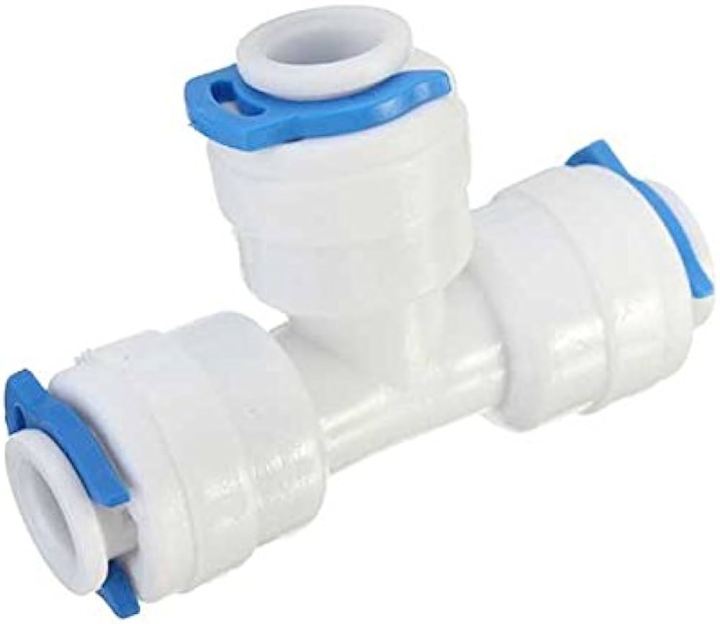 Water%20Purifier%202%20Pieces%20RO%20Three%20Side%20Tee%20Push%201/4"%20(6%20mm%20)%20Pipe%20Fitting%20Connector%20for%20Water%20Purifier%20-%20Image%202