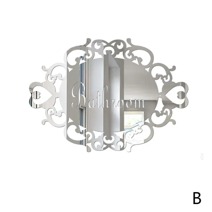 New%203D%20Acrylic%20Toilet%20Mirror%20Stickers%20Woman&Man%20Toilet%20Sign%20Mirror%20Wall%20Sticker%20-%20Image%202