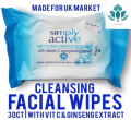 Makeup Cleaning Face Wipe Wet Tissue .. 