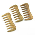 【The Edge of Beauty】New Wide Tooth Comb Natural Wood for Curly Hair. 