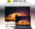 VGA to HDMI Converter Cable with Audio – Full HD 1080p Adapter for Computers and Displays.