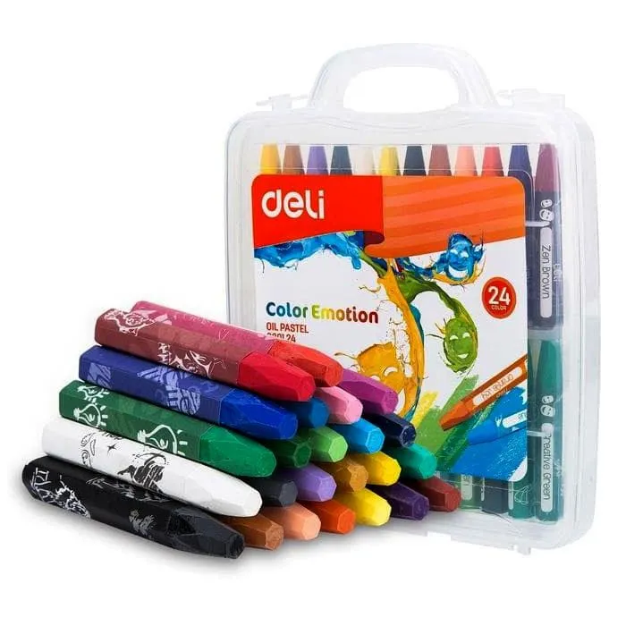 Deli%20EC20124%20Color%20Emotion%20Oil%20Pastel%2024%20Colors%20for%20Drawing%20&%20Art%20Work%20-%20Image%203