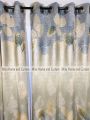Curtain Porda Synthetic curtains Thick Indian porda Window protector 60*84 inch Classical big size 6 kuchi curtain Blue ash Leaf art.