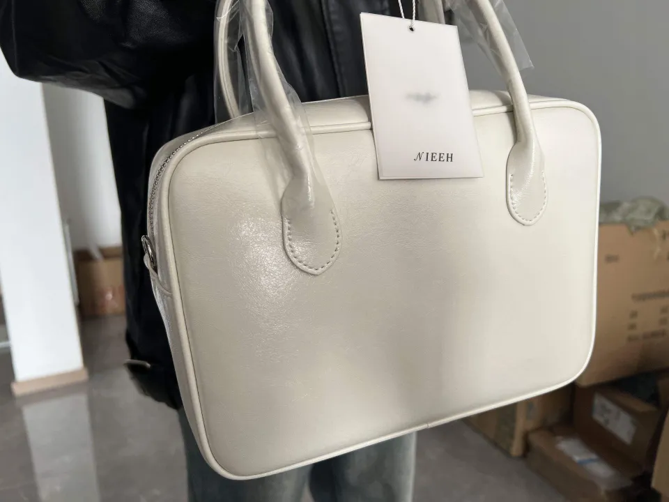 ◇NIEEH◇ SQUARE BAG MINI CREAM SQUARE BAG MINI - NIEEH