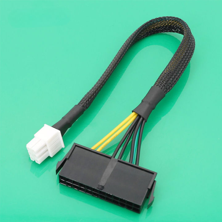 NEW%20ATX%20PSU%20Standard%2024Pin%20Female%20to%206P%20Male%20Internal%20Power%20Adapter%20Converter%20Cable%20For%20Dell%206%20PIN%203060%205060%207060%20Mainboard%20-%20Image%203