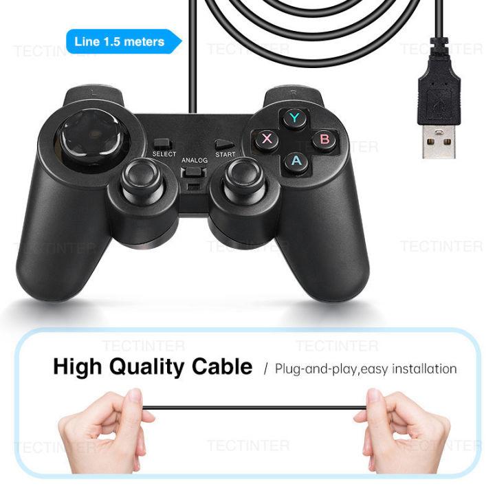 USB%20Wired%20Controller%20For%20Sony%20Playstation%203%20Double%20Vibration%20Shock%20For%20PS3%20Gamepad%20Joypad%20Joystick%20Controle%20For%20PC%20Game%20Console%20-%20Image%204