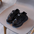 White Chunky Sneakers Children Platform Sport Shoes Girls 2022 Height Increase Shoes Boys Black Khaki Wedge Heels Sneaker F06174. 