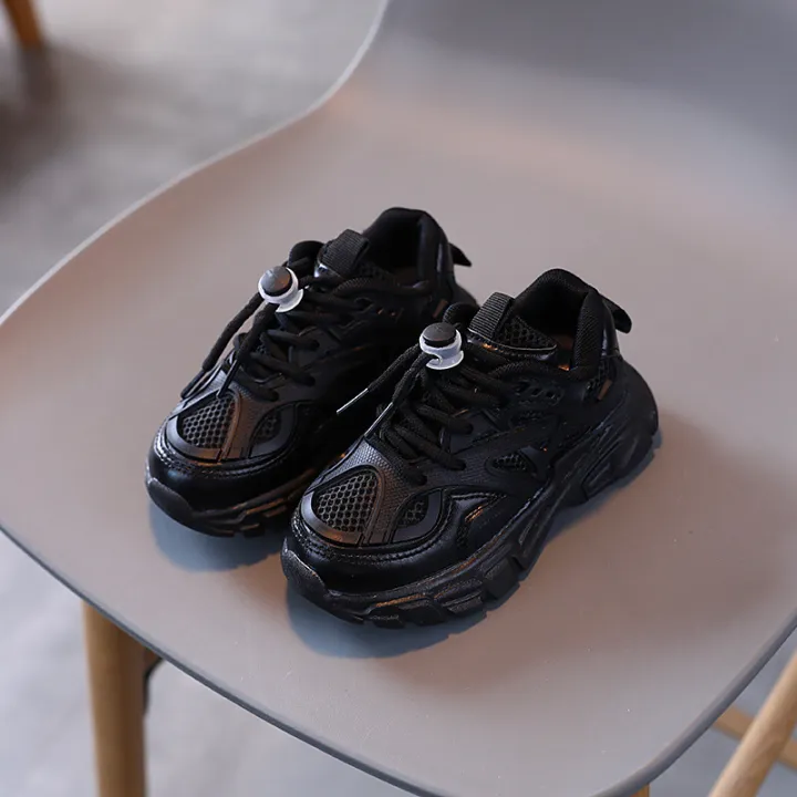 White%20Chunky%20Sneakers%20Children%20Platform%20Sport%20Shoes%20Girls%202022%20Height%20Increase%20Shoes%20Boys%20Black%20Khaki%20Wedge%20Heels%20Sneaker%20F06174%20-%20Image%204