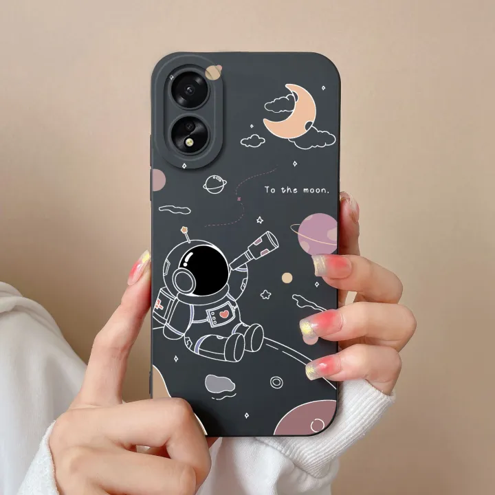 Case%20For%20Oppo%20A18%20A38%204G%20Cover%20With%20Camera%20Protection%20Cool%20Astronaut%20Liquid%20Silicone%20Soft%20Back%20Covers%20For%20Oppo%20A%2038%20A%2018%20Housing%20-%20Image%202