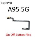 Power ON OFF Mute Switch Control Key Volume Button Flex Cable For OPPO A94 A95 A96 A97 4G 5G Replacement Parts. 