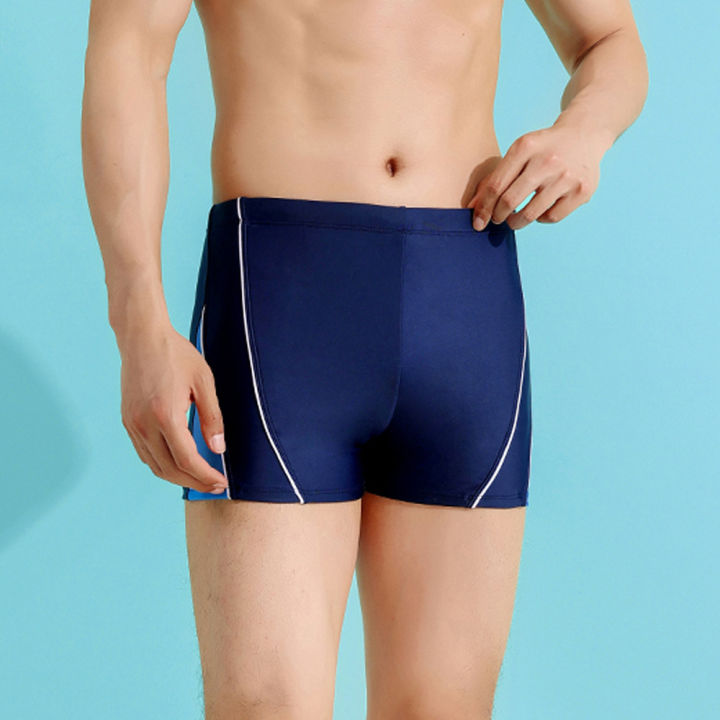 Xigge%20swim%20trunks%20men's%20boxer%20beach%20pants%20student%20baggy%20plus%20size%20swim%20trunks%20hot%20spring%20quick-drying%20swimming%20gear%20-%20Image%202