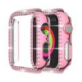 Diamond Bumper Protective Case for Apple Watch Cover Series 6 SE 5 4 3 2 1 38MM 42MM For Iwatch 6 5 4 40mm 44mm watch band strap effect and easy to use.