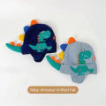 【Big-promotion】 Cute Dinosaur Winter Hat For Girls Kids Beanies Child Knit Hat Warm Earflap Caps BAWEI.