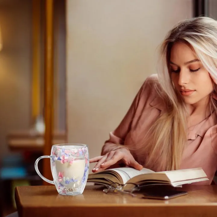 Cute%20Mugs%20Aesthetic%20Clear%20Flowers%20Double%20Insulated%20Glass%20Cup%20350ml%20Flower%20Mugs%20With%20Handle%20Heat%20Resistant%20Aesthetic%20Coffee%20Mug%20-%20Image%203