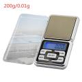 Mini Digital Pocket Scale 0.01g/0.1g 100/200/300/500g High Accuracy Backlight Gram Weight Pocket Scale For Jewelry Kitchen.