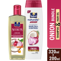 Parachute Advansed Onion Hair Growth Oil 200ml & Parachute Naturale Shampoo Onion Hair Fall Control 320ml - onion. 