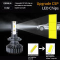 2Pieces CSP Wick Car LED Headlight H4 Headlight H7 H8 H9 H11 LED Fog Light H27 9005 HB3 9006 HB4 H1 Bulb 3000K 4300K 6000K 8000K 12000LM 110W 12V Car Universal.